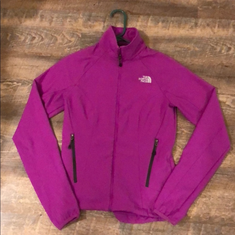North Face Magenta Color Jacket size small